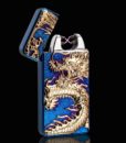 Blue-Chinese-Dragon-Electric-Dual-Arc-Flameless-Rechargeable-Windproof-Lighter-0-0